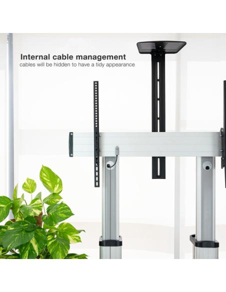 TooQ Partenón 2,54 m (100") Plata