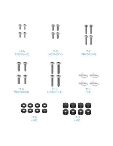 TooQ Partenón 2,54 m (100") Plata