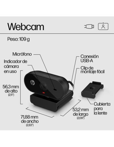 HP Cámara web 320 FHD