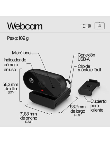 HP Cámara web 320 FHD