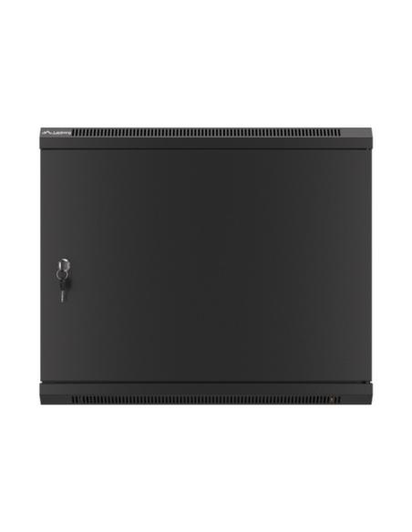 Lanberg WF01-6609-00B armario rack 9U Bastidor de pared Negro