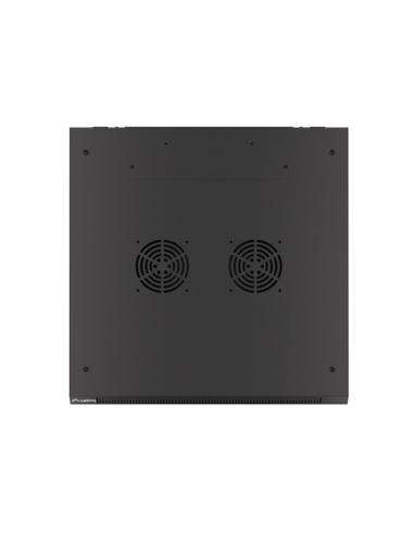 Lanberg WF01-6609-00B armario rack 9U Bastidor de pared Negro