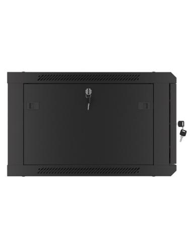 Lanberg WF01-6606-00B armario rack 6U Bastidor de pared Negro