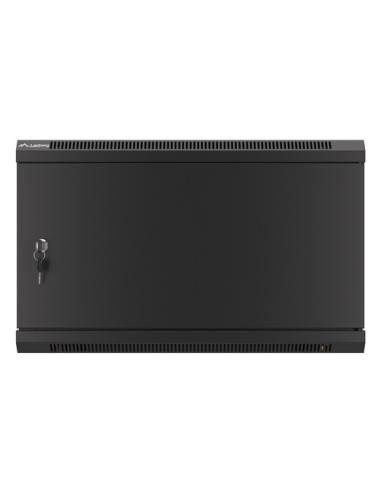 Lanberg WF01-6606-00B armario rack 6U Bastidor de pared Negro
