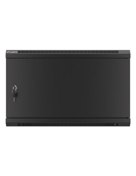 Lanberg WF01-6606-00B armario rack 6U Bastidor de pared Negro