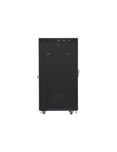 Lanberg FF01-8822-12BL armario rack 22U Rack o bastidor independiente Negro