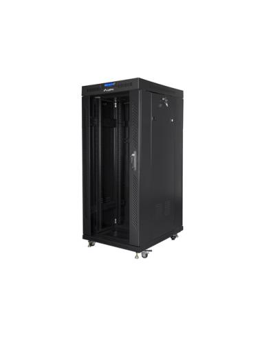 Lanberg FF01-8822-12BL armario rack 22U Rack o bastidor independiente Negro