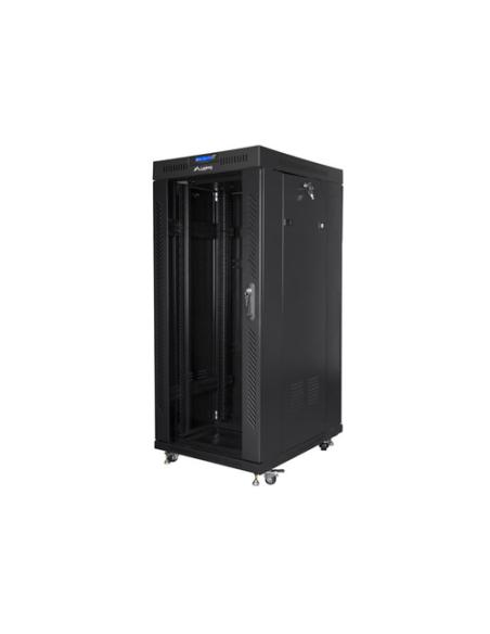 Lanberg FF01-8822-12BL armario rack 22U Rack o bastidor independiente Negro