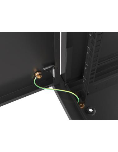 Lanberg WF01-6406-00B armario rack 6U Bastidor de pared Negro