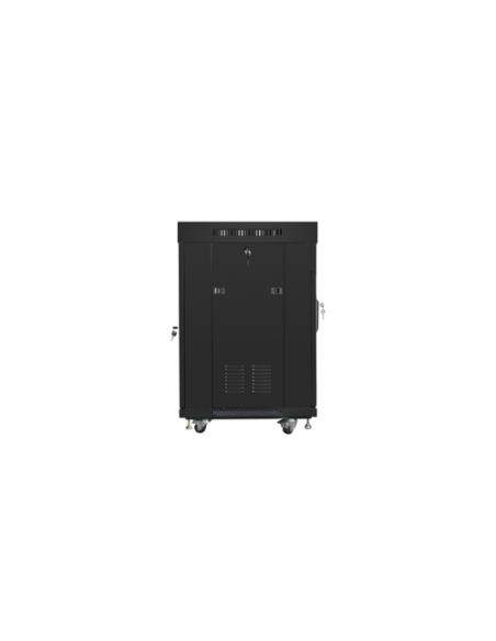 Lanberg FF01-6615-12BL armario rack 15U Rack o bastidor independiente Negro