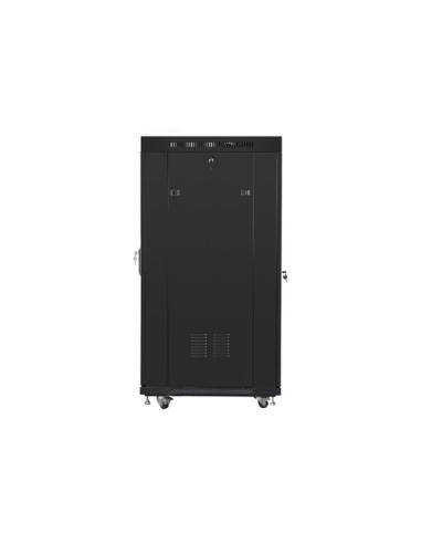Lanberg FF01-6827-12BL armario rack 27U Rack o bastidor independiente Negro