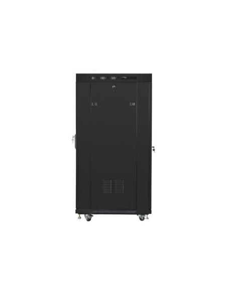 Lanberg FF01-6827-12BL armario rack 27U Rack o bastidor independiente Negro