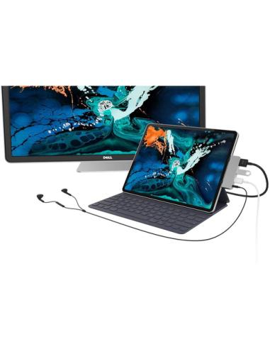 HYPER Drive HD 319E USB 3.2 Gen 2 (3.1 Gen 2) Type-C Plata