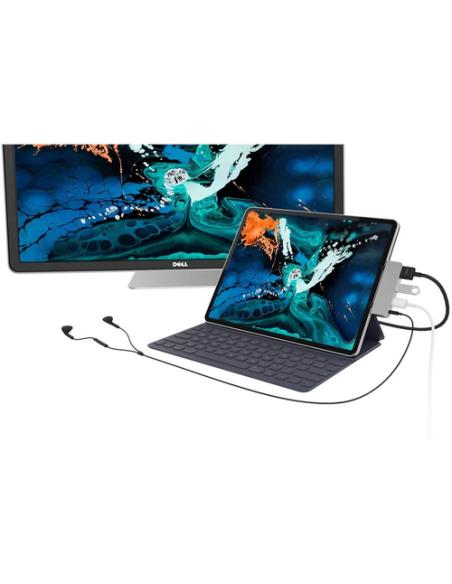 HYPER Drive HD 319E USB 3.2 Gen 2 (3.1 Gen 2) Type-C Plata