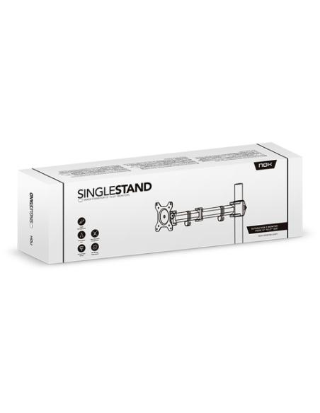 NOX NXLITESNGLSTAND soporte para monitor 68,6 cm (27") Escritorio Negro