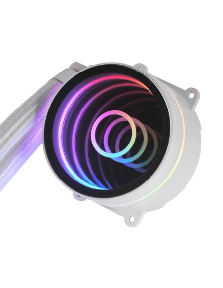 Mars Gaming ML-ONE120, Refrigeración Líquida CPU, TDP 200 W, Espejo Infinito, Ventilador FRGB Silencioso, Multisocket Universal,