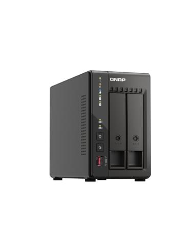 QNAP TS-253E NAS Torre Intel® Celeron® J6412 8 GB 0 TB QNAP QTS Negro
