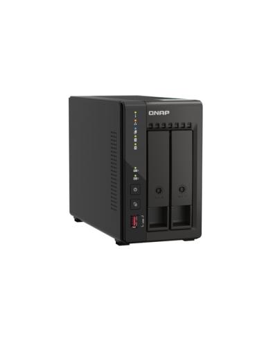 QNAP TS-253E NAS Torre Intel® Celeron® J6412 8 GB 0 TB QNAP QTS Negro