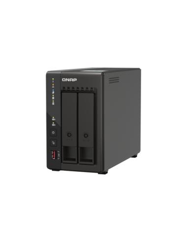 QNAP TS-253E NAS Torre Intel® Celeron® J6412 8 GB 0 TB QNAP QTS Negro
