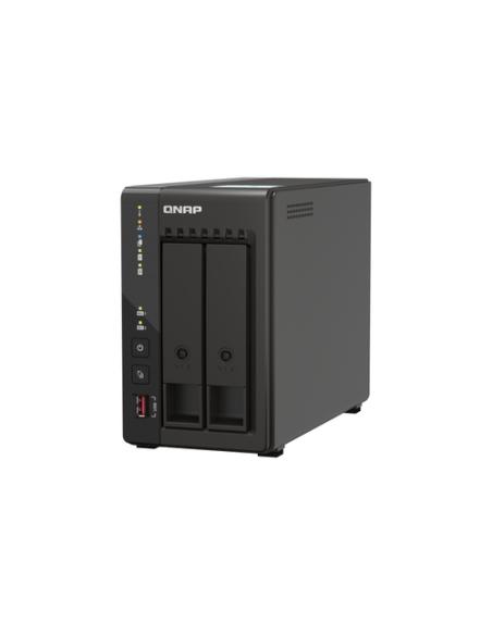 QNAP TS-253E NAS Torre Intel® Celeron® J6412 8 GB 0 TB QNAP QTS Negro
