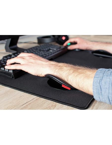 CHERRY SLIDEPAD ERGO descansa muñecas Negro