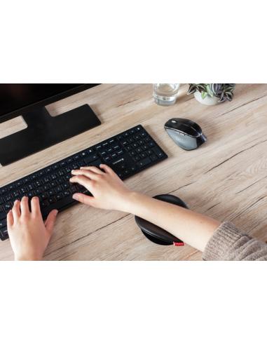 CHERRY SLIDEPAD ERGO descansa muñecas Negro