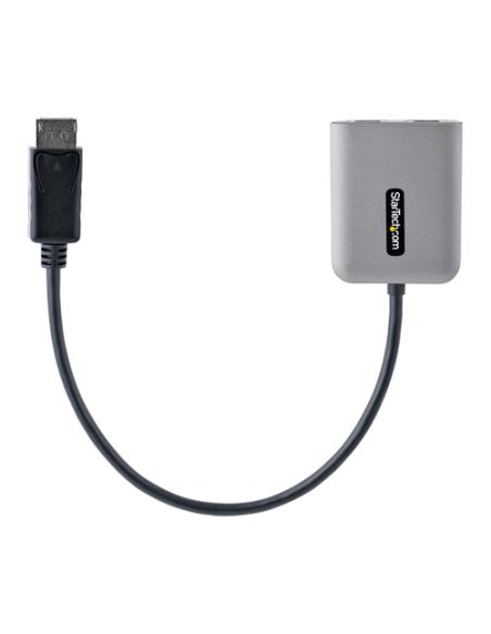 StarTech.com Hub Concentrador MST DisplayPort a 2 Puertos HDMI - HDMI Doble de 4K a 60Hz - Adaptador Multimonitor DisplayPort co