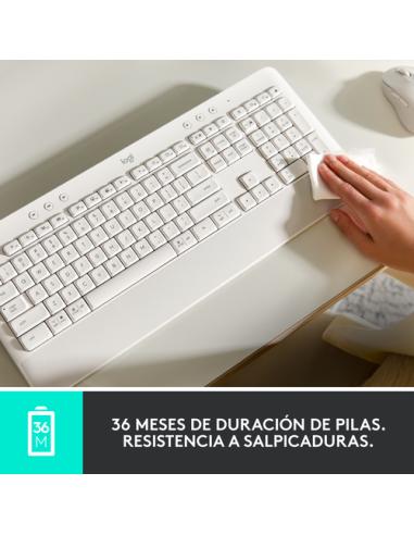 Logitech 920-010917 teclado Oficina Bluetooth QWERTY Español Grafito