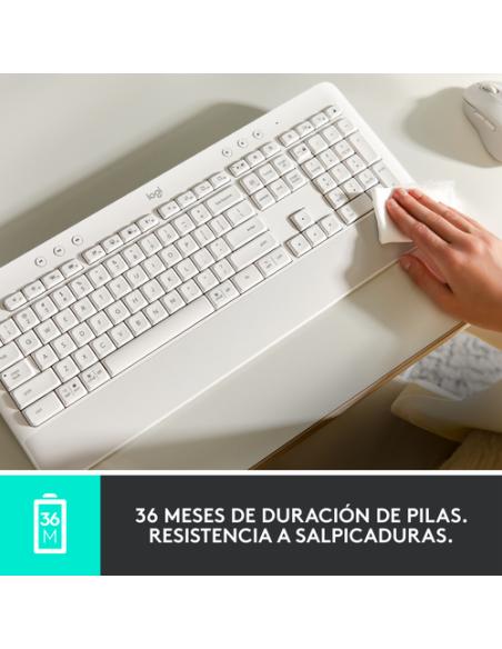 Logitech 920-010917 teclado Oficina Bluetooth QWERTY Español Grafito