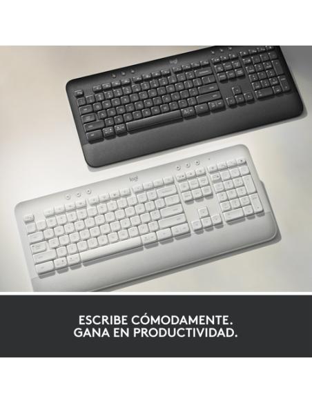Logitech 920-010917 teclado Oficina Bluetooth QWERTY Español Grafito