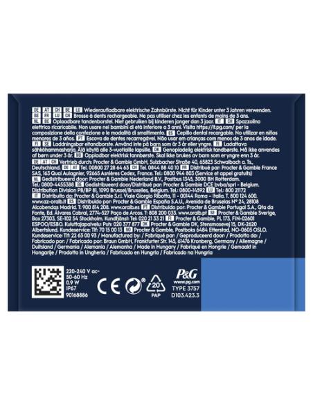 Oral-B Vitality Pro Adulto Cepillo dental oscilante Violeta