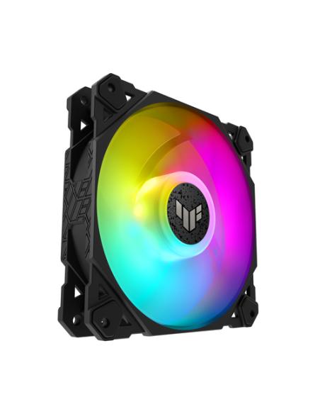 ASUS TUF Gaming TF120 ARGB Fan Carcasa del ordenador Refrigerador de aire 12 cm Negro