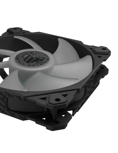 ASUS TUF Gaming TF120 ARGB Fan Carcasa del ordenador Refrigerador de aire 12 cm Negro