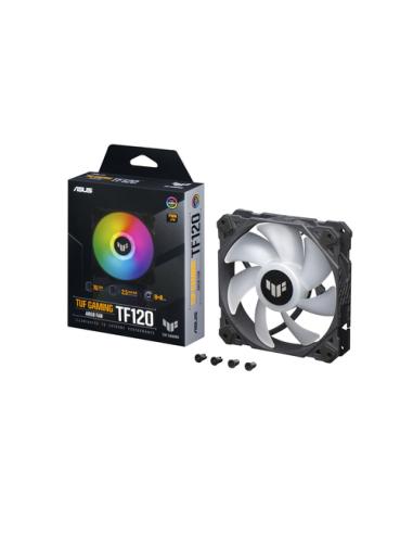 ASUS TUF Gaming TF120 ARGB Fan Carcasa del ordenador Refrigerador de aire 12 cm Negro