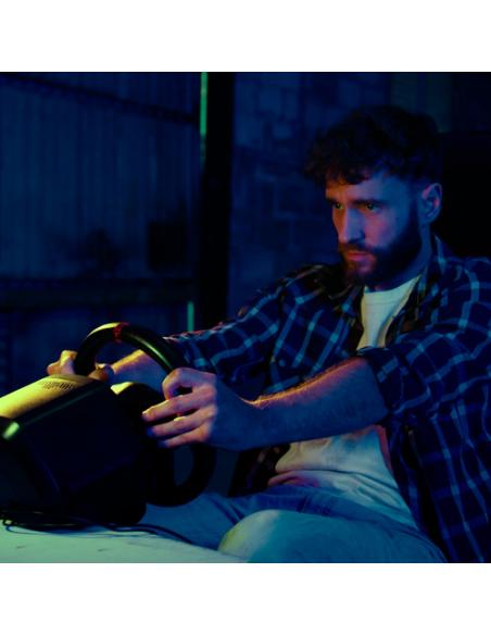 Thrustmaster T128 Negro USB Volante + Pedales Analógico PC, Xbox, Xbox One