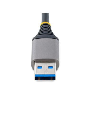 StarTech.com Hub USB de 3 Puertos USBA - USB 3.0 de 5Gbps - Alimentado por el Bus - Concentrador USB de 3 Puertos USB-A - Ladrón