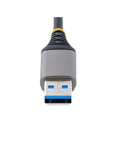 StarTech.com Hub USB de 3 Puertos USBA - USB 3.0 de 5Gbps - Alimentado por el Bus - Concentrador USB de 3 Puertos USB-A - Ladrón