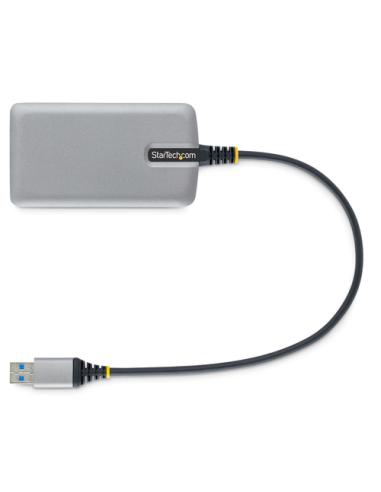 StarTech.com Hub USB de 3 Puertos USBA - USB 3.0 de 5Gbps - Alimentado por el Bus - Concentrador USB de 3 Puertos USB-A - Ladrón