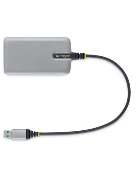 StarTech.com Hub USB de 3 Puertos USBA - USB 3.0 de 5Gbps - Alimentado por el Bus - Concentrador USB de 3 Puertos USB-A - Ladrón