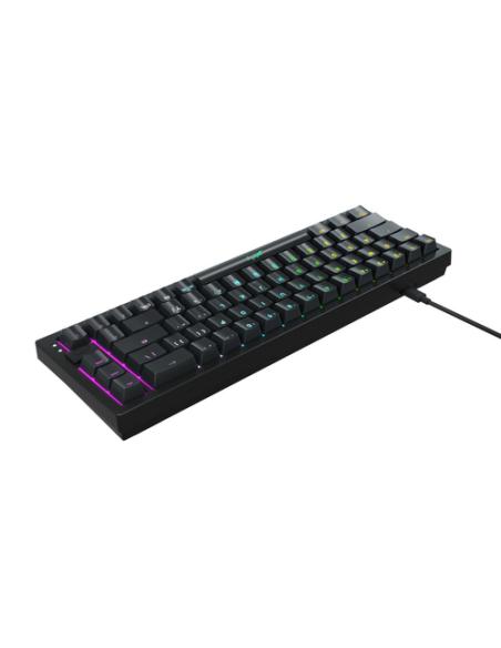 CHERRY XTRFY K5 COMPACT RGB teclado Juego USB QWERTY Español Negro
