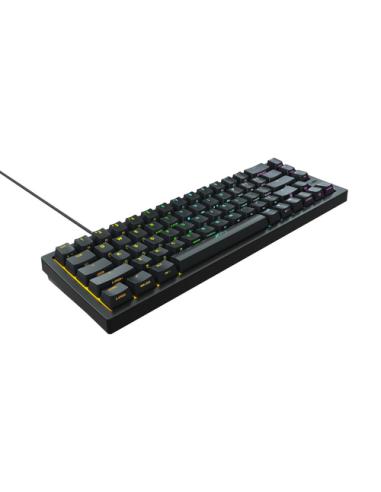 CHERRY XTRFY K5 COMPACT RGB teclado Juego USB QWERTY Español Negro