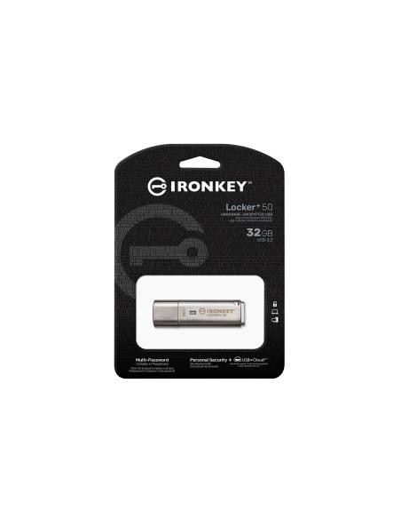 Kingston Technology IronKey 32GB IKLP50 AES USB, w/256bit Encryption