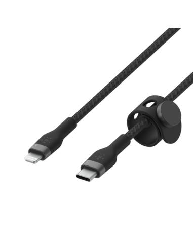 Belkin CAA011BT2MBK cable de conector Lightning 2 m Negro