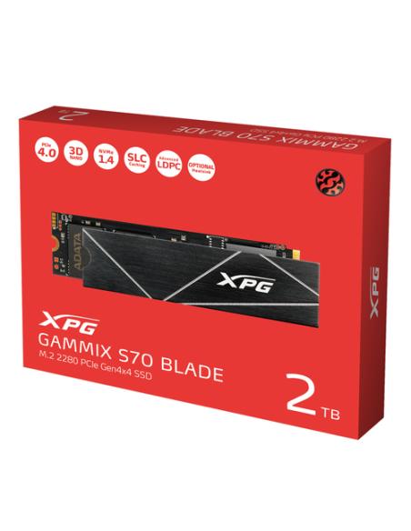 XPG GAMMIX S70 Blade 2 TB M.2 PCI Express 4.0 NVMe 3D NAND