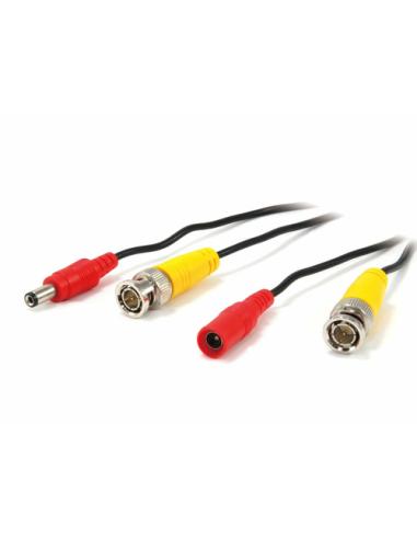 LevelOne CAS-5018 cable coaxial 18 m BNC CC Negro
