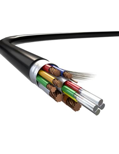 AISENS Cable Hdmi V2.1 AOC Desmontable Ultra Alta Velocidad / Hec 8K@60Hz 4K@120Hz 4:4:4 48Gbps, A/M-D/A/M, Negro, 40M