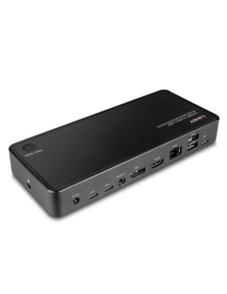 Lindy 43202 interruptor KVM Negro