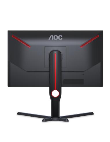 AOC G3 25G3ZM/BK pantalla para PC 62,2 cm (24.5") 1920 x 1080 Pixeles Full HD Negro, Rojo