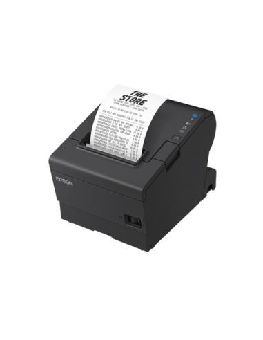 Epson TM-T88VII (132): USB, Ethernet, PoweredUSB, Black