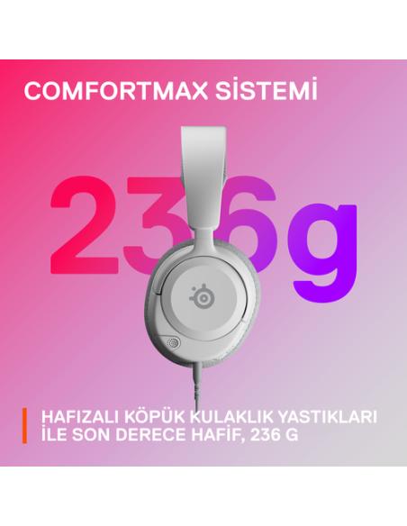 Steelseries Arctis Nova 1 Auriculares Alámbrico Diadema Juego Blanco